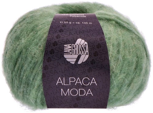Lana Grossa Alpaca Moda 006 Gray green