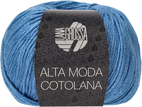Lana Grossa Alta Moda Cotolana 015 Blauw