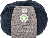 Lana Grossa Cool Wool Big Mélange (GOTS) 204 Blue green mottled