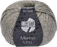 Lana Grossa Merino Uno 010 Lichtgrijs
