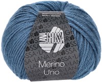 Lana Grossa Merino Uno 027 Duifblauw
