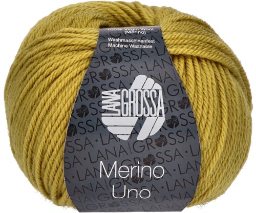 Lana Grossa Merino Uno 040 Mosterd