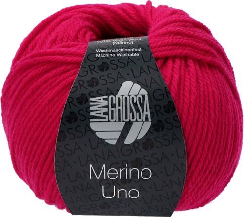 Lana Grossa Merino Uno 042 Kardinaal Rood