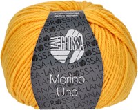 Lana Grossa Merino Uno 044 Dooiergeel