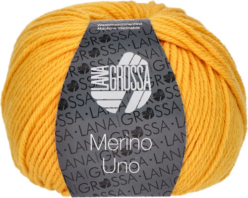 Lana Grossa Merino Uno 044 Dooiergeel