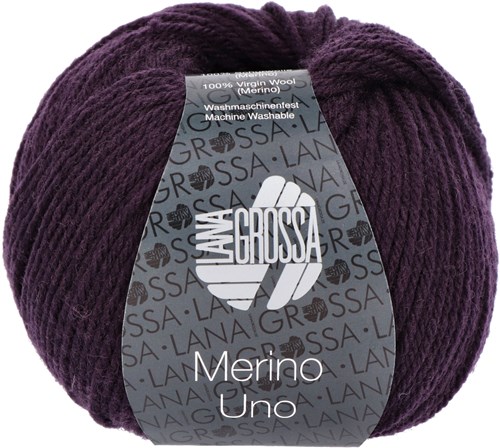 Lana Grossa Merino Uno 046 Aubergine