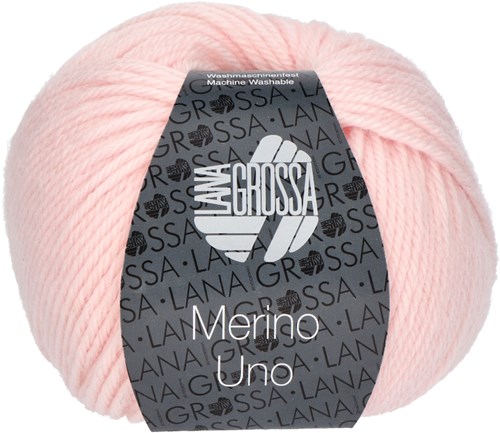 Lana Grossa Merino Uno 009 Rose