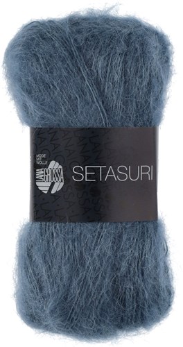 Lana Grossa Setasuri 013 Duiven Blauw