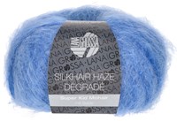 Lana Grossa Silkhair Haze Dégradé 1105 Light Blue / Navy