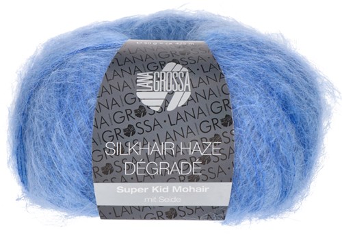 Lana Grossa Silkhair Haze Dégradé 1105 Light Blue / Navy