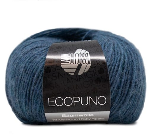 Lana Grossa Ecopuno 011 Saffierblauw
