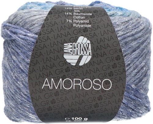 Amoroso Top Breipakket 1 40/44 Light gray / jeans / violet blue / gray-2