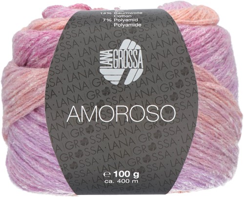 Amoroso Vest Breipakket 2 44/48 Old pink / fuchsia / orange
