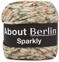 Lana Grossa Sparkly 006 Nature / Petrol / Dark Green / Salmon-Red / Brown