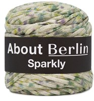 Lana Grossa Sparkly 012 Raw White / Purple / Yellow-Green / Petrol