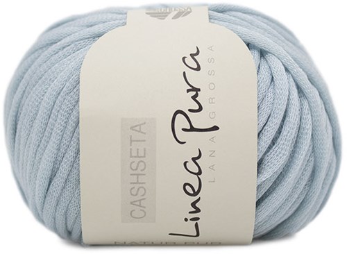 Lana Grossa Cashseta 42 Light gray / blue