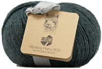 Lana Grossa Alpaca Peru 200 224 Grey-Green