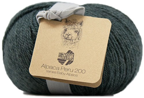 Lana Grossa Alpaca Peru 200 224 Grey-Green