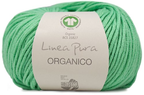 Lana Grossa Organico Uni 128 Light Green