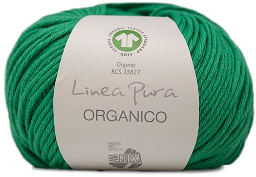 Lana Grossa Organico Uni 129 Green