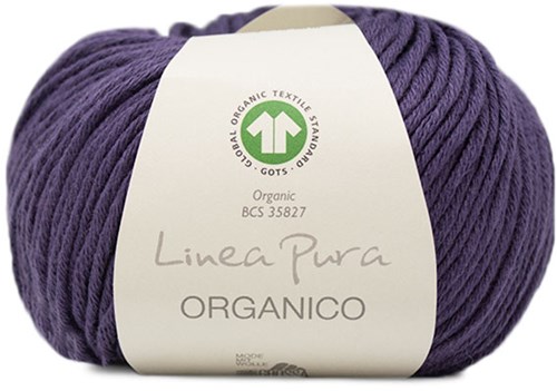 Lana Grossa Organico Uni 131 Dark Violett