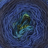 Lana Grossa Gomitolo Finito 557 Royal/dark blue/light green/anthracite/navy-2