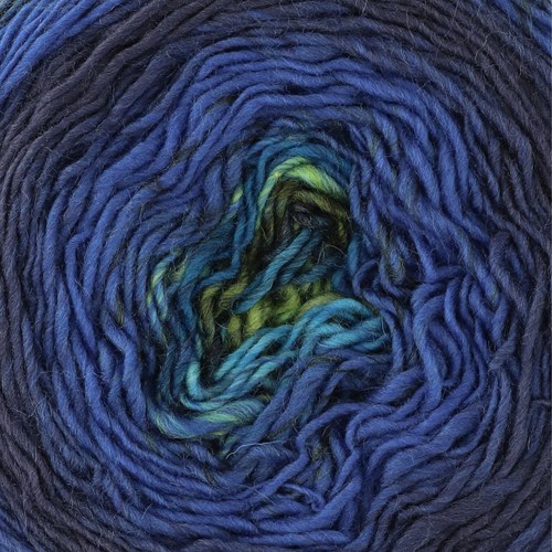 Lana Grossa Gomitolo Finito 557 Royal/dark blue/light green/anthracite/navy-2