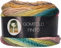 Lana Grossa Gomitolo Finito 558 Ochre/gray purple/petrol/turquoise/rose/lilac