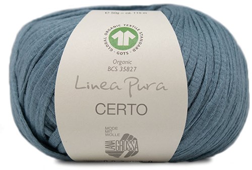 Lana Grossa Certo 008 Grey-Blue