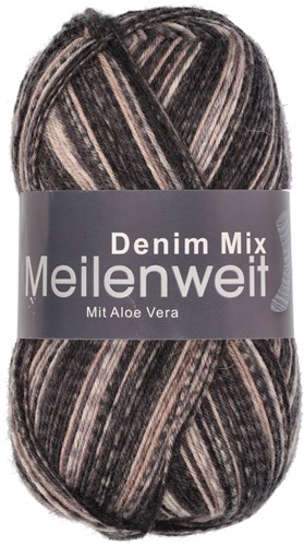 Lana Grossa Meilenweit 100 Denim Mix 7815