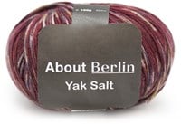 Lana Grossa About Berlin Yak Salt 622 Bordeaux / White / Blue