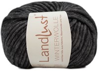 Lana Grossa Landlust Winterwolle 007 Anthracite