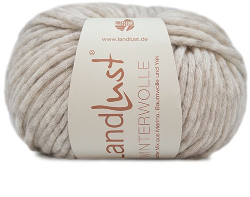 Lana Grossa Landlust Winterwolle 010 Natural