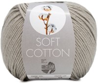 Lana Grossa Soft Cotton 004 Green/Grey