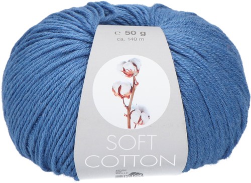 Lana Grossa Soft Cotton 028 Blue