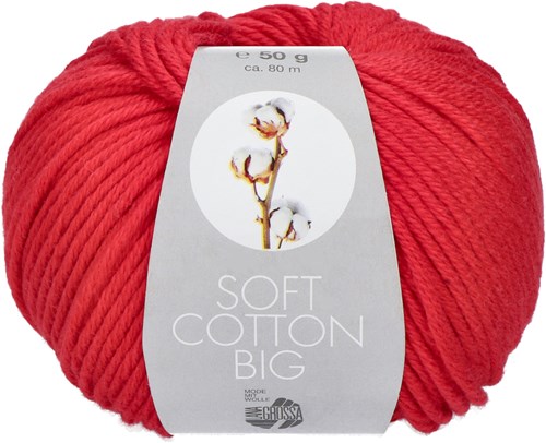 Lana Grossa Soft Cotton Big 21 Red