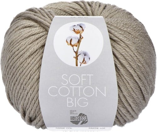 Lana Grossa Soft Cotton Big 23 Brown
