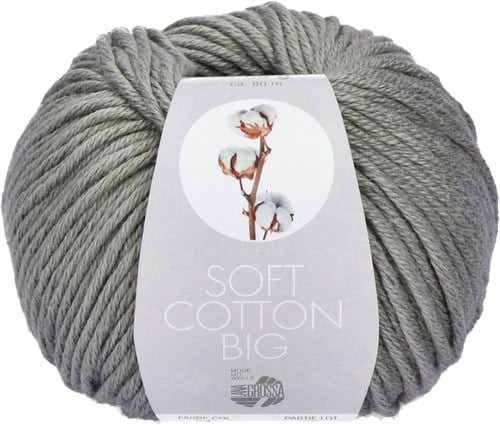 Lana Grossa Soft Cotton Big 24 Grey