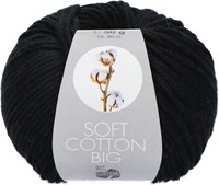 Lana Grossa Soft Cotton Big 25 Black