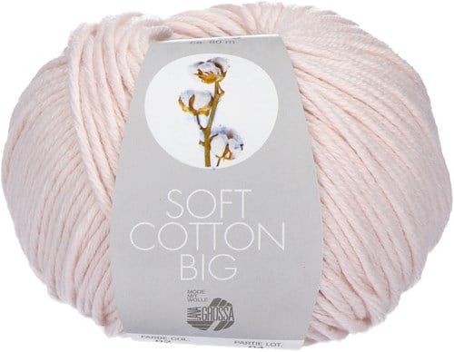 Lana Grossa Soft Cotton Big 2 Soft Pink