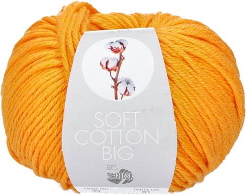 Lana Grossa Soft Cotton Big 33 Orange