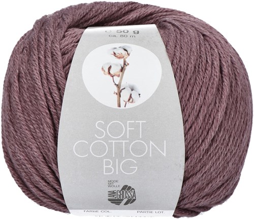 Lana Grossa Soft Cotton Big 4 Aubergine
