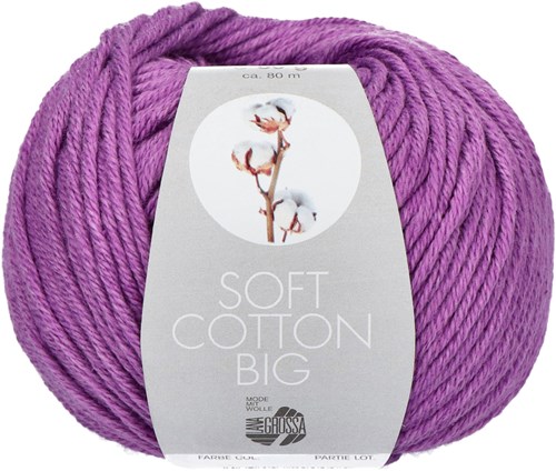 Lana Grossa Soft Cotton Big 5 Purple