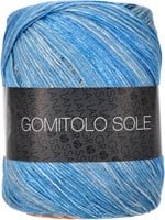 Lana Grossa Gomitolo Sole 926 pink/rose/orange/corn yellow/beige/sky blue