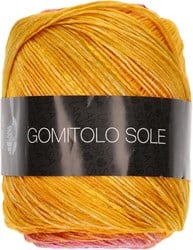 Lana Grossa Gomitolo Sole 918 Yellow - Orange - Sering - Pink - Light Turquoise - Light Green