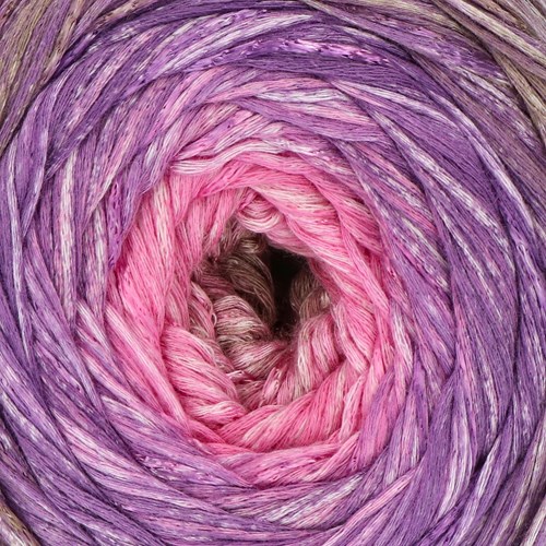 Lana Grossa Gomitolo Sole 919 Violet - Rose - Pink - Grey Beige - Grey Brown-2