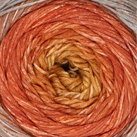 Lana Grossa Gomitolo Sole 921 Terracotta - Gold Brown - Light Brown - Grey - Blue-2
