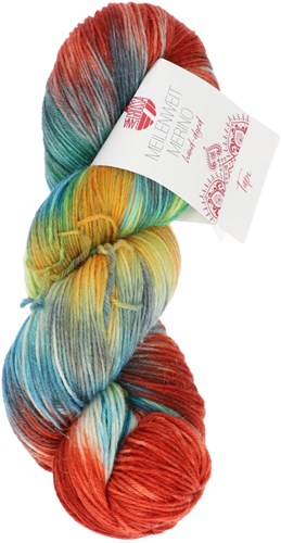 Lana Grossa Meilenweit 100 Merino Hand-Dyed 408 Tapi