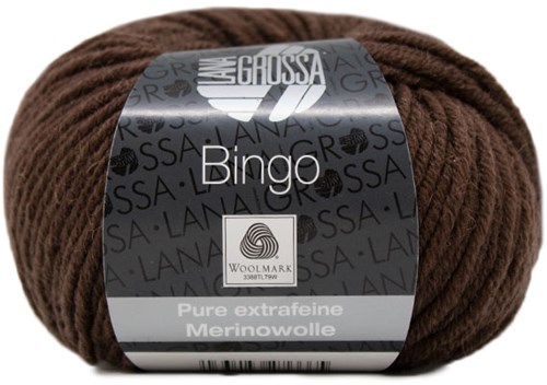 Lana Grossa Bingo 731 Donkerbruin