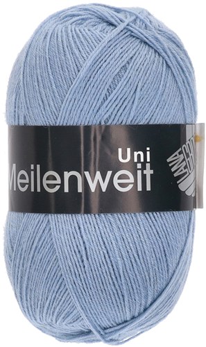 Lana Grossa Meilenweit 100 1364 Lichtblauw